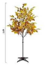 Load image into Gallery viewer, Vanthylit Pre-lit 6FT Maple Tree with 144LED Warm White Artificial Tree Lights Maple Oak Tree