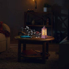 Load image into Gallery viewer, PEIDUO Lighted Easter Lantern Snow Globe Music Boxes Animated , Easter Bunny Lamp Lantern for Home Decoration, Holidays Home Decor, Tabletop Decorative and Gift,3 AA Battery or USB