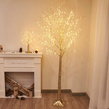 Load image into Gallery viewer, Vanthylit 7FT LED Champagne Tree with Warm White Fairy Lights 306LT Tree Light for Home Wedding Holiday Indoor and Outdoor Decor