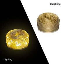 Load image into Gallery viewer, EAMBRITE Golden Ribbon Fairy String Lights Wedding Themed Decorative Lights 19.7FT 120 Micro LED Christmas Golden Bow Topper for Xmas Tent Wedding Nursery Bedroom Party Birthday