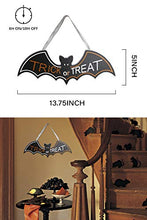Load image into Gallery viewer, EAMBRITE EL Neon Halloween Bat Animation Light Trick or Treat Halloween Sign for Home Window School Office Party Decor Halloween Indoor Decoration