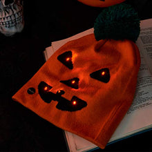 Load image into Gallery viewer, EAMBRITE 7 PCS Kids Halloween Ice bucket Set, Trick & Treat Bucket with Led Halloween Pumpkin Glasses Pumpkin Hat Wristband and Pumpkin Cane, Halloween Play Set for Toddler Boys & Girls