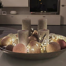 Load image into Gallery viewer, DELICHTER 3er Set Lichterzweige mit 114 LEDs Warmweiße Beleuchtung Lichterkette weidenzweige Deko Leuchte Lichter Zweige Wohnzimmer Innendekoration Außen Weihnachten