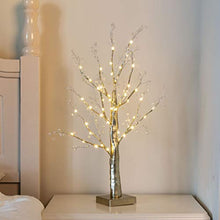 Load image into Gallery viewer, Vanthylit Pre-lit 2FT 48 LED Table Tree Lights with Timer LED Bonsai Tree Centerpiece Decoration Table Lamp for Home Wedding Holiday