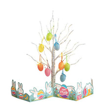 Load image into Gallery viewer, PEIDUO Easter Egg Tree Lighted White Birch Easter Tree Egg Ornament Tree with 10 Easter Egg Lighted Easter Tree with Timer 24LT Warm White Battery Powered, 2FT Egg Tree for Easter Decor