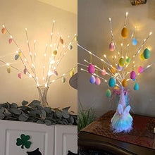 Load image into Gallery viewer, Vanthylit 3PK 30'' Lighted Pathway Light White Willow Twig Branches with 60 LED Warm White Waterproof Plug in for Outdoor and Indoor Decor