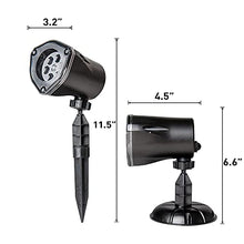 Load image into Gallery viewer, EAMBRITE Ghost Projector Halloween Projector Lights Outdoor Decorations Mains Powered Waterproof for Window Patio Garden and Haunted House Decor