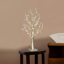Load image into Gallery viewer, EAMBRITE 24IN 48LT Champagne Gold Centerpiece Tree with 168 Pearl Crystal for Home Party Holiday Birthday Wedding Decoration Indoor Use
