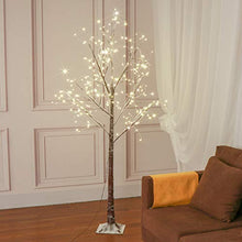 Load image into Gallery viewer, Vanthylit 6FT 288LT Snow Tree with Fairy Lights Warm White for Christmas Party Wedding Holiday Decor
