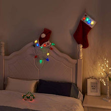 Load image into Gallery viewer, Padoo Christmas Clearance Party Supplies Lighted Personalized Christmas Stocking, Santa Hats,Original LED Light Up Christmas Bulb Necklace, Glass Unique Christmas Decoration Suit