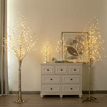 Load image into Gallery viewer, Vanthylit 6FT LED Tree with Warm White Fairy Lights 266LT Champagne Tree Lights for Home Wedding Holiday Indoor and Outdoor Decor