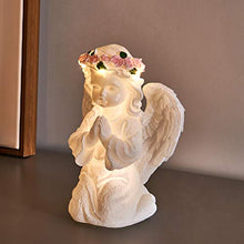 Load image into Gallery viewer, EAMBRITE Angel Real Wax Candle Light Battery Operated Flameless LED Candles with Timer Decorative for Home Wedding Christmas