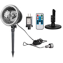 Load image into Gallery viewer, PEIDUO Christmas LED Projector Star Rotating Projectors Lights Remote Control Waterproof Outdoor Landscape Decorative Lighting for Patio,Garden,Halloween,Christmas,Holiday,Wedding,Party