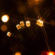 Load image into Gallery viewer, PEIDUO 66FT 200LT Christmas Tree Fairy String Lights Plug Powered 30V 8 Modes 200 Diamond LED Warm White Tree Dazzler Lights for Home Christmas Tree Wedding Party Dorm Bedroom Indoor Wall