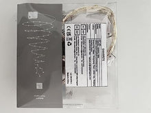 Load image into Gallery viewer, Eambrite [2 Pack Fairy Lights Battery Operated with 8 Modes 50 LEDs String Lights 5m Copper Wire Light Waterproof for Outdoor Garden Decor, Indoor Wedding Party Bedroom Decorations (16ft, Warm White)
