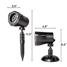 Load image into Gallery viewer, PEIDUO Halloween LED Projector Pumpkin Animated Projectors Lights Waterproof Outdoor Landscape Decorative Lighting for Patio, Garden, Halloween Wedding Party
