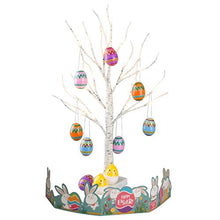 Load image into Gallery viewer, Easter Decor, Vanthylit Pre-lit Easter Egg Floral Tree Lights with Timer, 2FT Easter Table Centerpiece Decoration, LED Birch Tree with Light, Easter Egg Tree for Table, Easter Decorations for The Home