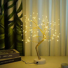Load image into Gallery viewer, EAMBRITE 20" Tree Lamp Battery and USB Plug Operated Bonsai Tree with 108LT Warm White LED Light Decoration for Home Bedroom Wedding Festival Party Gift