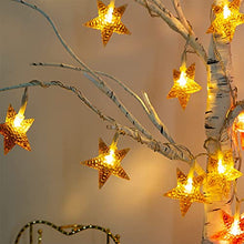 Load image into Gallery viewer, Vanthylit LED Star String Lights Battery Operated Decorative Fairy Lights for Indoor Wedding and Holiday Decorations-2 Pack