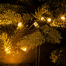 Load image into Gallery viewer, PABIPABI Christmas Tree Lights Warm White, 200 Led Christmas Lights Outdoor, 66ft Waterproof Christmas String Lights Plug in with 8 Modes