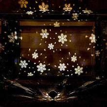 Load image into Gallery viewer, EAMBRITE Christmas Snowflakes Projector Light with Remote Control Outdoor Snow Falling Projection Lights for Xmas Home Yard Garden Party