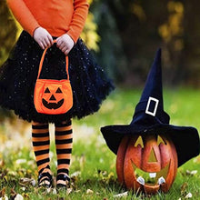 Load image into Gallery viewer, Vanthylit Halloween Candy Bags Pumpkin Treat Bags Trick or Treat Busket Candy Goodies Gift Handbag for Kids Halloween Party Favors