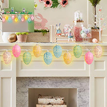 Load image into Gallery viewer, PEIDUO Easter Eggs LED String Lights, 7FT 10 LEDs Battery Powered Fairy String Lights Easter Decorations for Easter Decoration Home Party Decoration