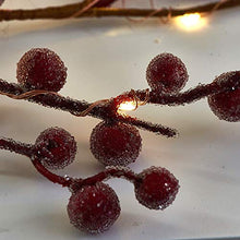 Load image into Gallery viewer, PEIDUO Christmas Clearance 6FT Christmas Artificial Garland with 88 Warm White Lights Battery Operated with Timer Hanging Vines for Holiday Indoor Bedroom Wall Decoration