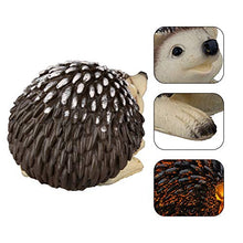Load image into Gallery viewer, EAMBRITE Table Decoration Hedgehog Figurine with Lights Timer Battery Operated Flameless LED Candle Night Lights for Children Home Decor