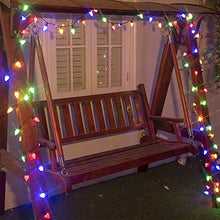Load image into Gallery viewer, DELICHTER LED Lichterkette 100 LEDs Weihnachtsbaumbeleuchtung mit 8 Modi,Strombetrieb für Party Wohnung innen außen Tannenbaum(Bunt)