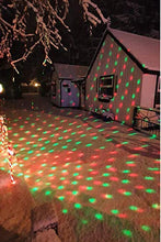 Load image into Gallery viewer, EAMBRITE Multicolour Party Lights Rotating Falling Snow Projector Moving Points Landscape Lights with Remote Control and Timer for Christmas Wedding Party Show and Club Pub