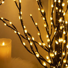 Load image into Gallery viewer, Vanthylit Lighted 3PK Twig Branches with 33Inches 90LED Pip Berry Branches Lights Waterproof Adapter Brown Willow Branch Lights for Outdoor and Indoor Decor