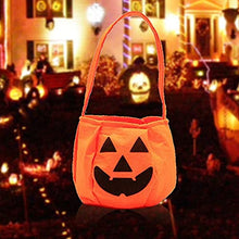 Load image into Gallery viewer, Eambrite Halloween Pumpkin Candy Bag Trick or Treat Bags Candy Goodies Gift Handbag for Kids Costume Party Home Decoration
