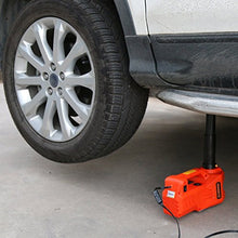 Load image into Gallery viewer, EAMBRITE 12V DC 3 Ton Electric Car Jack Hydraulic with LED Light Car Lift Floor Jack for SUV Car Sedan RV (6.1-17.3 inch)