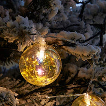 Load image into Gallery viewer, Vanthylit Christmas Tree Decorations Set, Led Baubles and Tinsel Garland with Lights Beads, Small Gift Boxes and Stars Tree Hanging Decoration, Ornaments Pendants Gifts Holiday Wedding Party