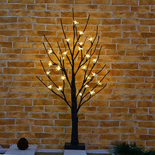 Load image into Gallery viewer, EAMBRITE LED Cherry Blossom Tree Flower Tree Lights Battery Operated Decorative Tabletop Bonsai Tree for Christmas Home Party Wedding (60cm/2ft)