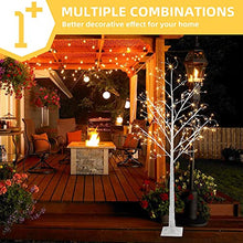 Load image into Gallery viewer, EAMBRITE 6FT Prelit Birch Tree with 288LT Led 8 Modes Fairy Tree Light Warm White Decor Home Festival Party Christmas Indoor and Outdoor UseEAMBRITE 6FT Prelit Birch Tree