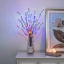 Load image into Gallery viewer, Vanthylit 3PK Twig Lights 76cm Decorative LED Twigs with 60 Multi-Colour LEDs Waterproof Pathway Branch Lights Mains Powered for Indoor Outdoor Home Party Festival Valentine's Day Decoration