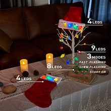Load image into Gallery viewer, EAMBRITE Ugly Sweater Christmas Party Kit - LED Plush Santa Hats +LED Plush Santa Sock+ LED Christmas Bulb Necklace +Led Chritstmas Tree Eyeglasses Combo