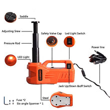 Load image into Gallery viewer, EAMBRITE 12V DC 3 Ton Electric Car Jack Hydraulic with LED Light Car Lift Floor Jack for Car Sedan RV Van SUV Trucks (5.3-13.9 inch)