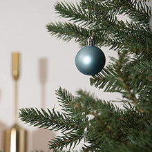 Load image into Gallery viewer, EAMBRITE Christmas Bauble Set White Silver Blue Christmas Balls with Star Tree Topper for Garland Wreath Christmas Tree Decoration