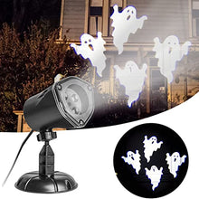 Load image into Gallery viewer, EAMBRITE Ghost Projector Halloween Projector Lights Outdoor Decorations Mains Powered Waterproof for Window Patio Garden and Haunted House Decor