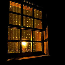 Load image into Gallery viewer, Vanthylit Curtain String Light 300 LED Multi-Colored Hanging Fairy Curtain Lights for Bedroom Living Room Wall Party Xmas Backdrop
