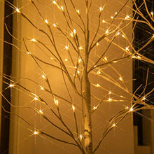 Load image into Gallery viewer, Vanthylit Pre-lit Birch Tree Light with Warm White Light up Tree for Home Party Wedding Holiday Christmas Decorations Indoor Outdoor Lighted Trees-2 Pack 5FT 6FT (Timer)