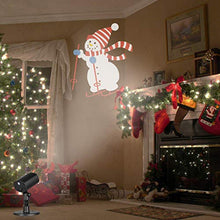 Load image into Gallery viewer, EAMBRITE Christmas Led Snowman Skiing Projector Lights Waterproof Animated Projector Decorations for Xmas Holiday Theme Party Indoor Outdoor Use