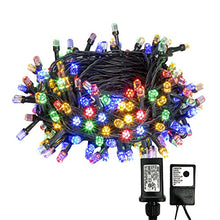 Load image into Gallery viewer, PABIPABI Led Christmas Tree Lights Multicolor, 200 Led Christmas String Lights Plug in, 66ft Waterproof Christmas Lights Outdoor Indoor with 8 Modes
