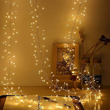 Load image into Gallery viewer, Vanthylit LED Starry Lights Sliver Copper Wire Firecracker Fairy Light 15.8FT 500LT Tale Garland String Lights for Wedding, Party, Xmas, Garland, Wreath, Patio, Garden