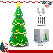 Load image into Gallery viewer, Vanthylit Christmas Inflatables Tree, 7FT Blow up Christmas Yard Decorations with Bright Warm White 200LED Christmas Outdoor Decoration for Yard Holiday Indoor and Garden Use