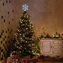 Load image into Gallery viewer, Padoo LED 9.5”Frozen Crystal Twinkle Snowflake for Party Holiday Winter Christmas Decorations