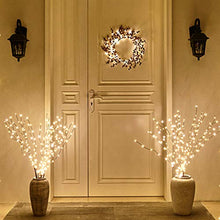 Load image into Gallery viewer, EAMBRITE 120LT Lighted Brown Twig Branches with 33IN LED Willow Tree Plug in for Holiday Party Wedding Spring Indoor and Outdoor Decoration (Vase Excluded)